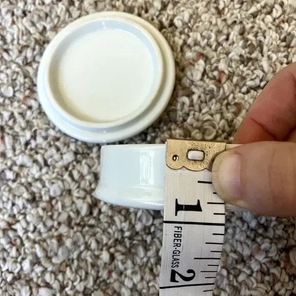 San Diego Zoo Hummingbird Floral Trinket Box Round White Colorful Purple Green - Picture 6 of 6